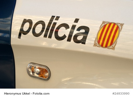 Unfall in Spanien