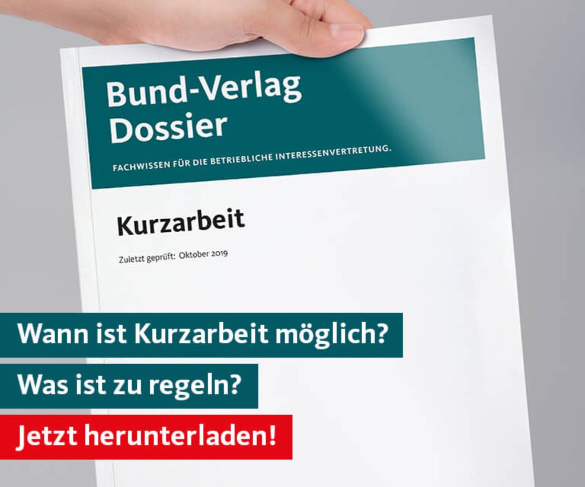 Alles zur Kurzarbeit 2020